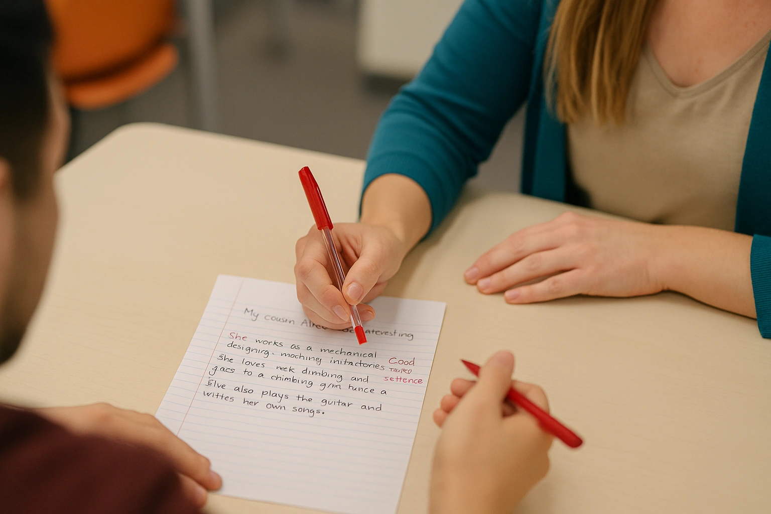 پاراگراف در رایتینگ | راز انسجام پاراگراف با topic sentence 3 بازخورد معلم روی پاراگراف در رایتینگ