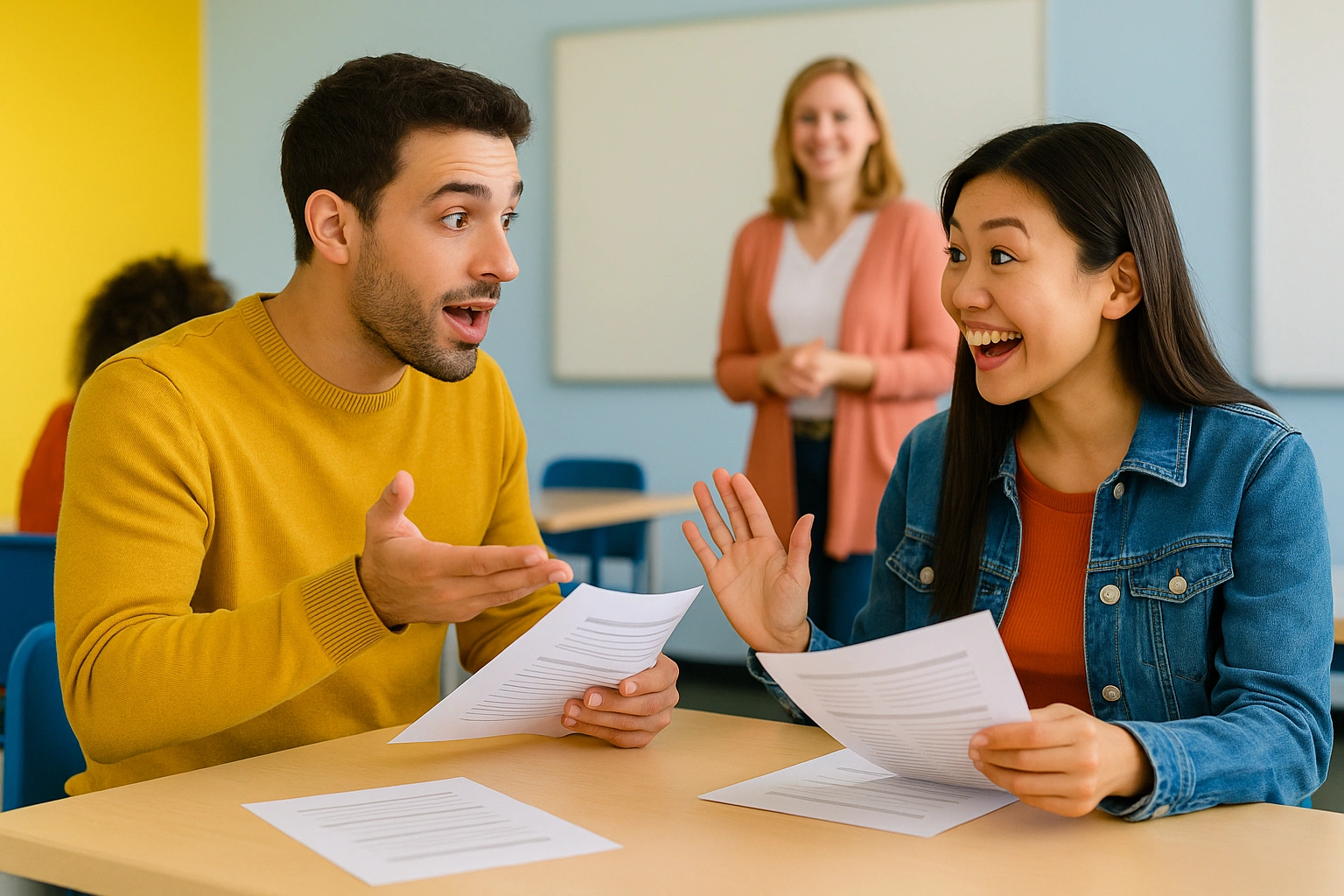 ۸ تکنیک کاربردی اسپیکینگ که هر معلم باید بداند 2 فعالیت roleplay در کلاس اسپیکینگ