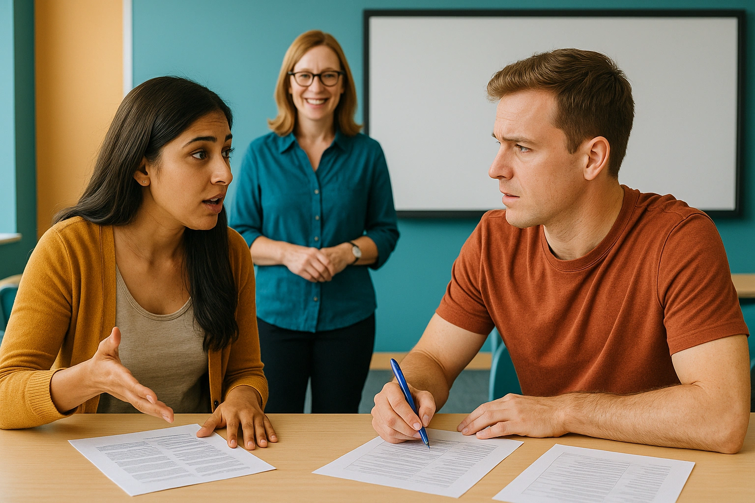 تمرین role-play برای Compensatory Strategies در مکالمه