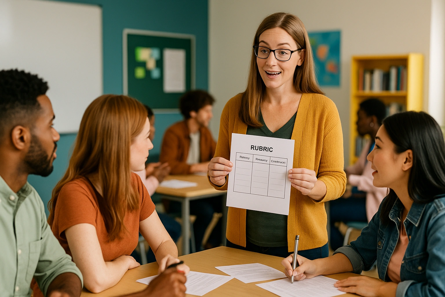 روبریک ردیه‌نویسی برای مناظره در کلاس زبان