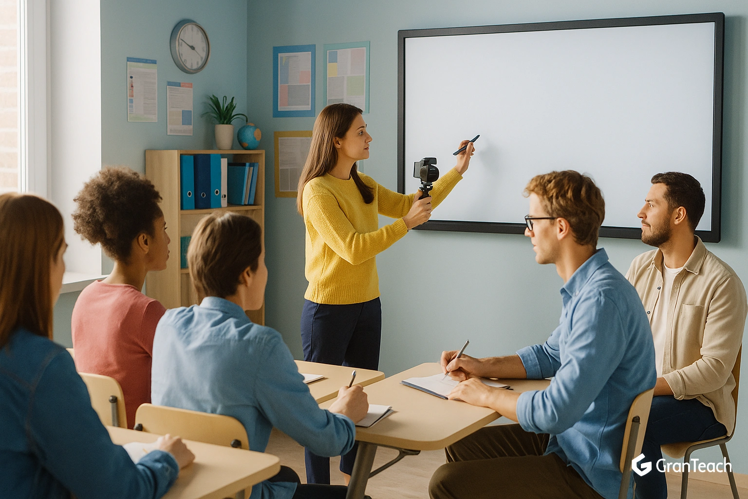 برندسازی دیجیتال معلم زبان در کلاس آنلاین