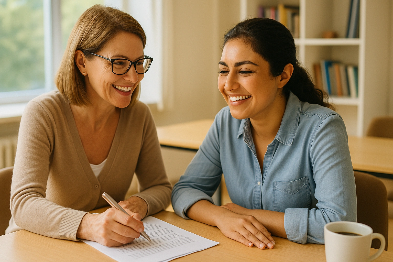 گفت‌وگوی معلم و شاگرد دربارهٔ نوشته