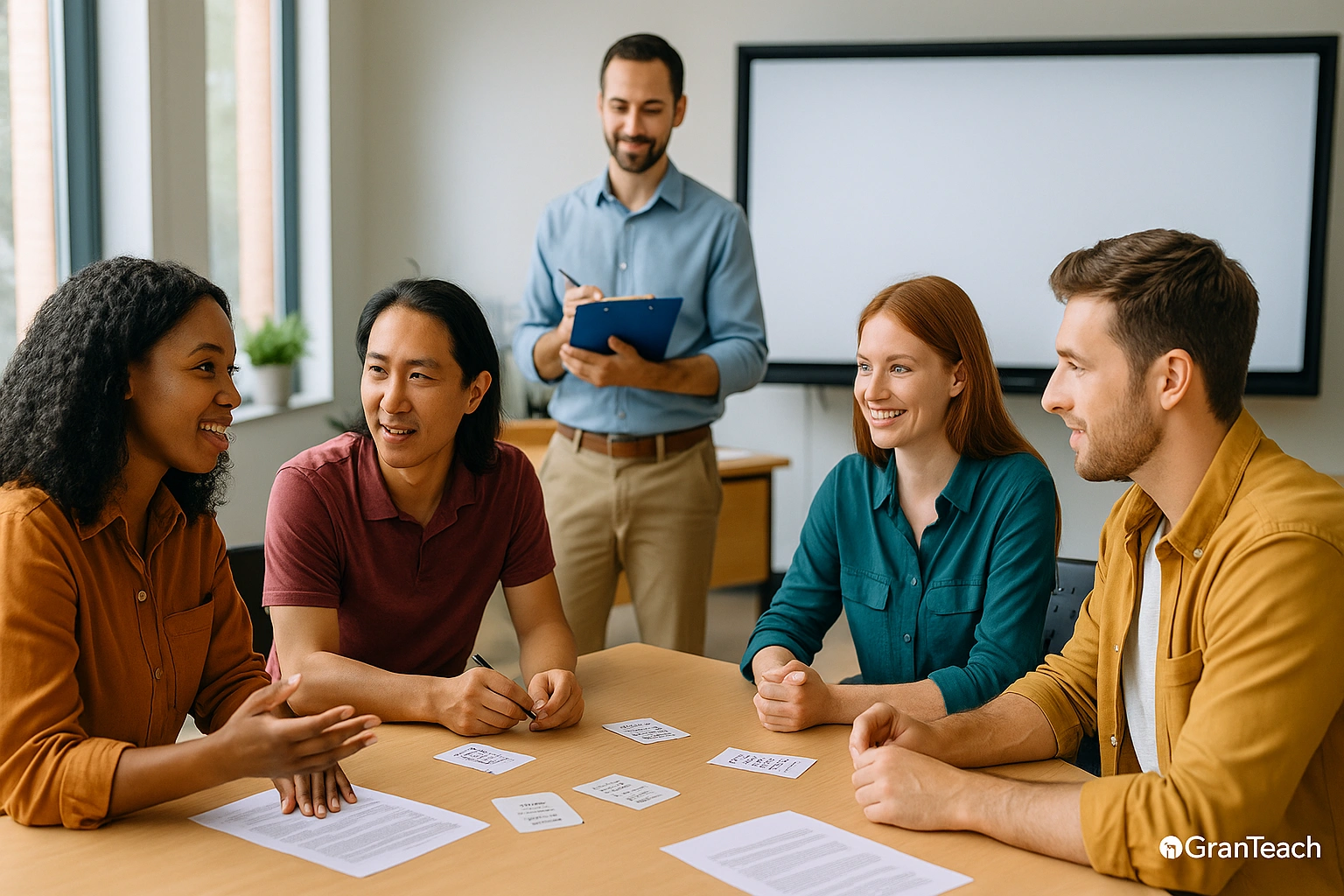 کاور مقاله استراتژی‌های جبرانی در مکالمه در کلاس ESL بزرگسالان – نقش‌آفرینی پویا