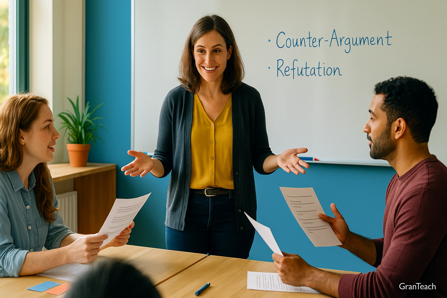 تمرین counter-argument و refutation در کلاس ESL