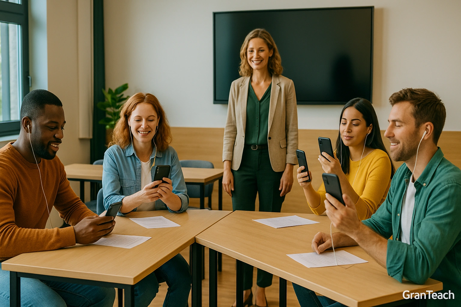 تمرین ضبط صدا در کلاس Speaking برای خودارزیابی