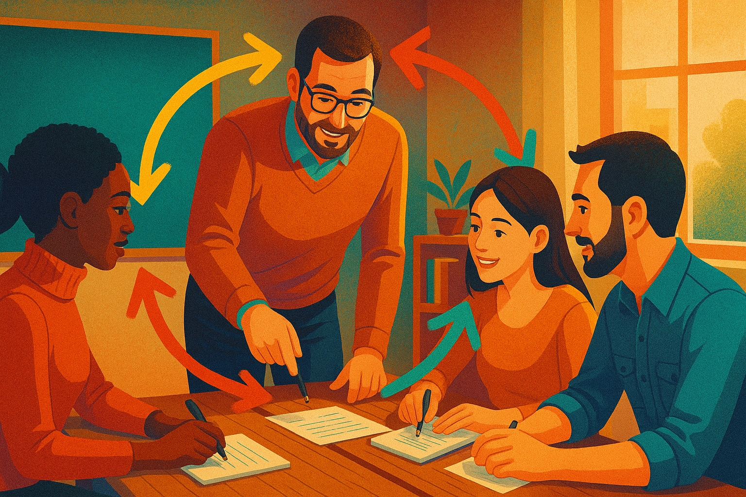 چرخه feedback در آموزش نوشتن