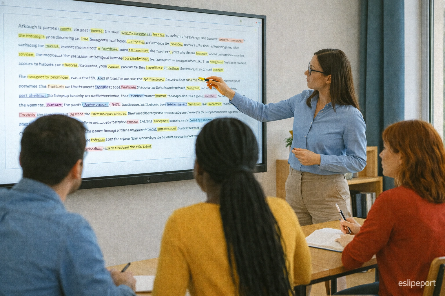 سیگنال‌های انسجام در پاراگراف در کلاس ESL